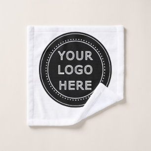 Toalha De Rosto Moderno, minimalista, elegante e personalizável