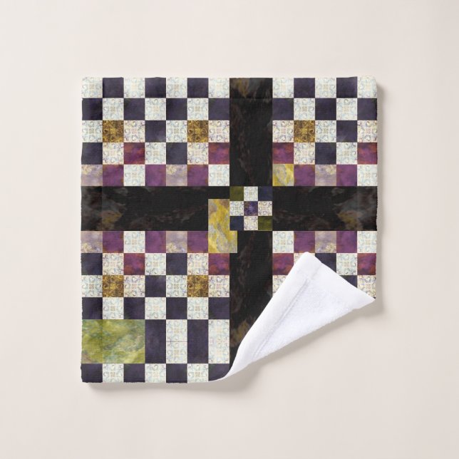 Toalha De Rosto mosaico (Pano de lavar)