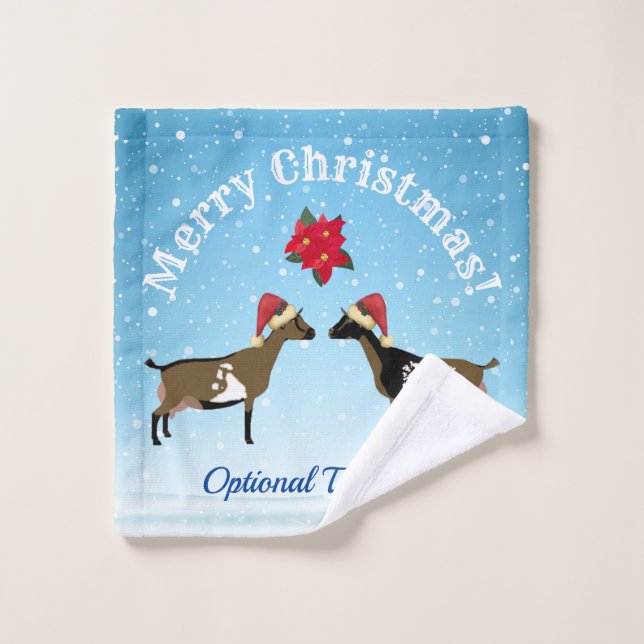 Toalha De Rosto Níger: O Natal dos Leitões da Neve (Pano de lavar)