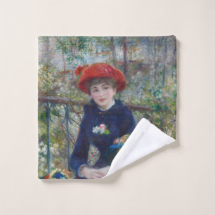 Toalha De Rosto No Terraço, Retrato Impressionista, Renoir