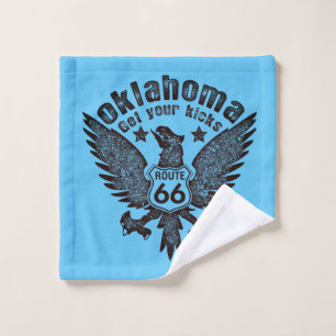 Toalha De Rosto Oklahoma Get Your Kicks