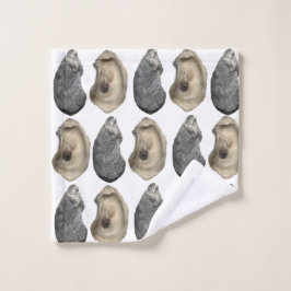 Toalha De Rosto Oyster Shell Towel