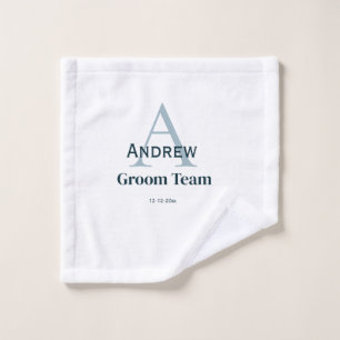 Toalha De Rosto padrinhos de casamento personalizados do grupo mon