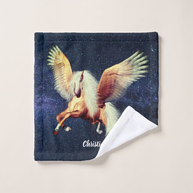 Toalha De Rosto Palimino Winged Pegasus   (Pano de lavar)