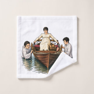 Toalha De Rosto Passeio de Barco Definitivo de Mary Bennet 