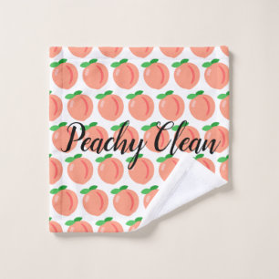 Toalha De Rosto Peachy limpe o pano da lavagem