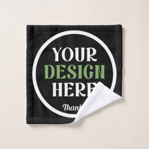 Toalha De Rosto personalizado, exclusivo, elegante e minimalista