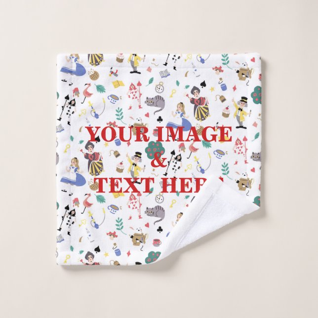 Toalha De Rosto Personalizado Personalizado Seu Próprio Tela De La (Pano de lavar)