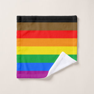 Toalha De Rosto Philly Rainbow Pride Flag