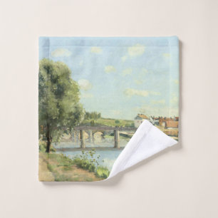Toalha De Rosto Pont Du Chemin De Fer Camille Pissarro