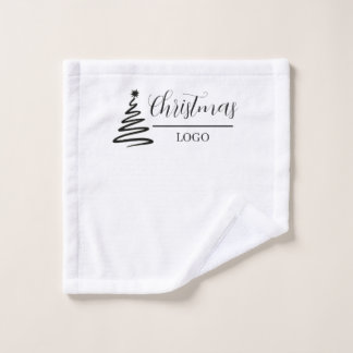 Toalha De Rosto Presente de Natal Personalizado Camiseta Moderna C