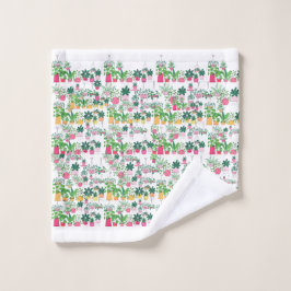 Toalha De Rosto Primavera Floral