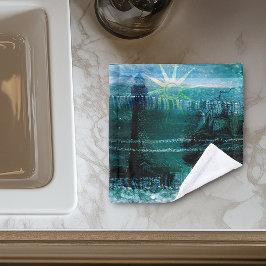 Toalha De Rosto Sea Green Vintage - Náutica