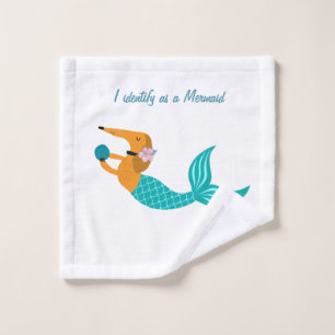 Toalha De Rosto Sereia Dachshund Wash Cloth