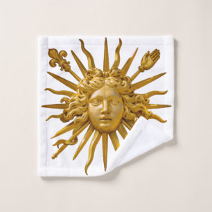 Toalha De Rosto Símbolo de Luís XIV o Rei Sol
