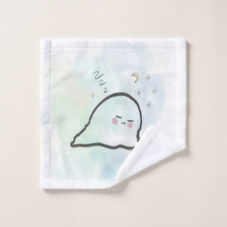 Toalha De Rosto Sleepy little ghost