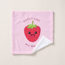 Strawberry Wash Cloth