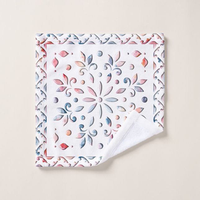 Toalha De Rosto Summer Floral (Pano de lavar)