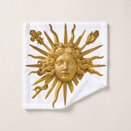 Toalha De Rosto Symbol of Louis XIV the Sun King