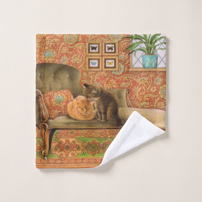 TOALHA DE ROSTO TECIDO DE LAVAR CAT (Pano de lavar)