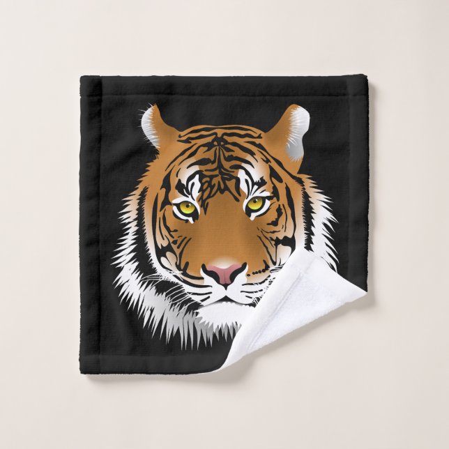 Toalha De Rosto Tiger Face Wash Cloth (Pano de lavar)