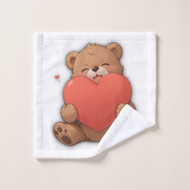 Toalha De Rosto Urso-de-abóbora (Pano de lavar)