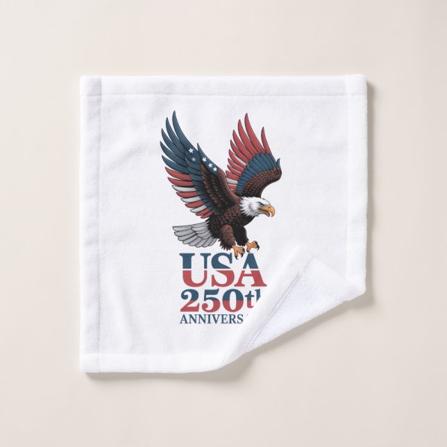 Toalha De Rosto US 250th Anniversary  (Pano de lavar)
