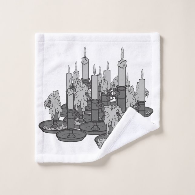 Toalha De Rosto Velas (Pano de lavar)