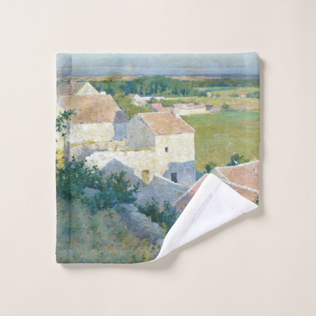 Toalha De Rosto Vintage Willard Metcalf MidSummer Twilight (Pano de lavar)