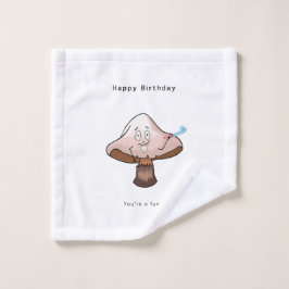 Toalha De Rosto Você é um aniversário de Fungi