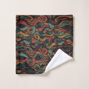Toalha De Rosto Wool Topped paisley