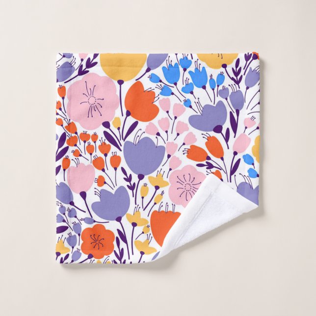 Toalha De Rosto Xmas Dotado Colorido E Brilhante (Pano de lavar)