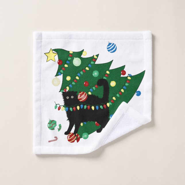 Toalha De Rosto Yikes Christmas Wash Cloth (Pano de lavar)