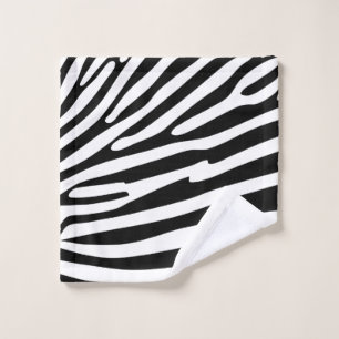 Toalha De Rosto Zebra Animalprint