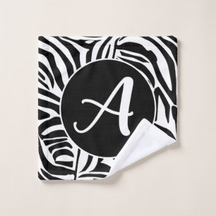 Toalha De Rosto Zebra Pattern