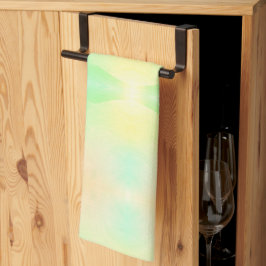 Toalha de tie-dye em pastel suave com uma mistura