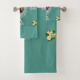 Toalha de vintagem romântica