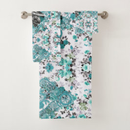 Toalha de vintagem romântica