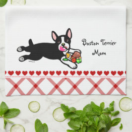 Toalha Desenhos animados de Boston Terrier