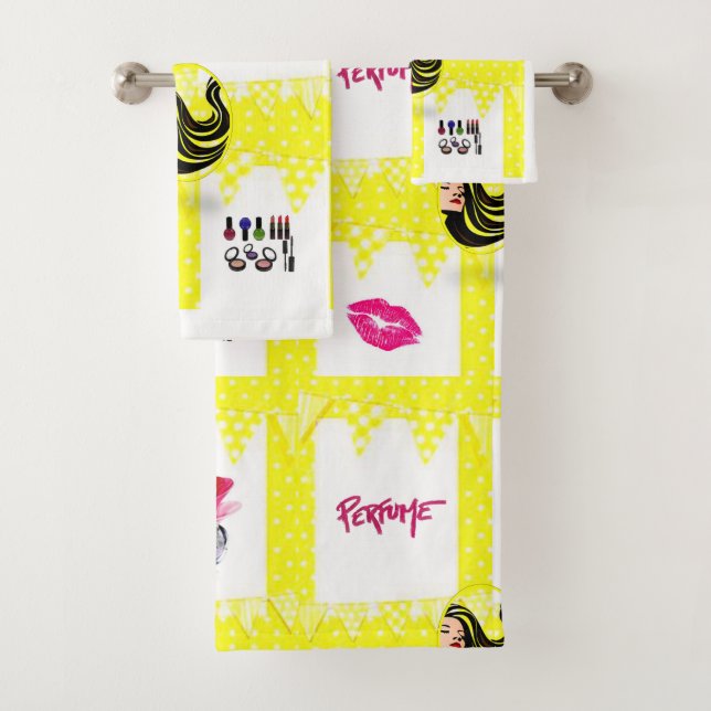 Toalha do Banheiro Define Perfume (Insitu)