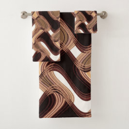 Toalha do caramelo & do caramelo ajustada pelo