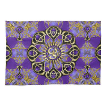 Dourado OM Purple Mandala Mindful Home Decor