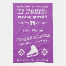 Toalha feita sob encomenda da limpeza do patinagem