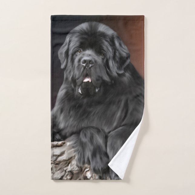 Toalha Nta Bear Stump King Drool (Toalha de mão)