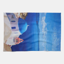 Santorini, piscina - vista de Oia
