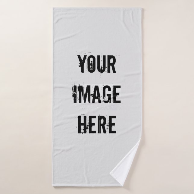 Toalha totalmente personalizável (Toalha de Banho)
