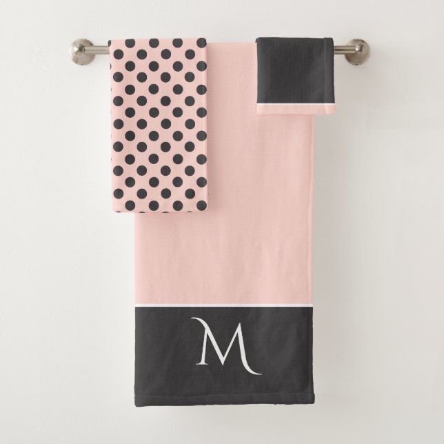 Toalhas Blush Chic e Conjunto de Bandejas de Cinza (Insitu)