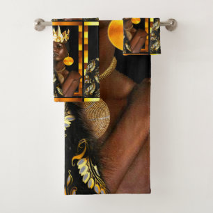 Toalhas "Boho Chic with African Flair" - Conjunto de Torre
