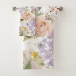 Toalhas com Design Floral de Primavera