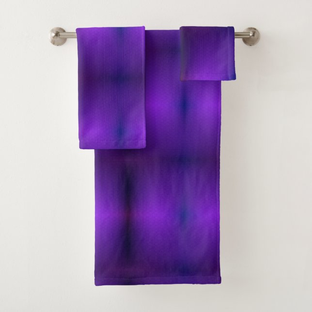 Toalhas com gradiente roxo (Insitu)